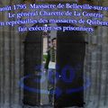 9 août 1795 Belleville, le général Charette en représailles des massacres de Quiberon fait exécuter ses prisonniers