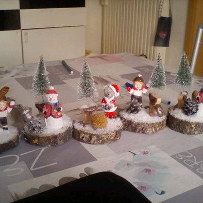 Déco de table pour Noel 