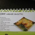 Cake lardons noisettes