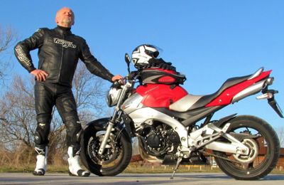 Première sortie en moto de l'hiver