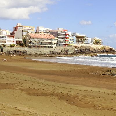 PLAGES DE MELENARA ET SALINETAS, CÔTE DE TELDE, ÎLE DE GRAN CANARIA.