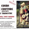 Cours de couture au trimestre adultes et enfants débutants à Belley 01300 Atelier CrApule FActOry - vive les créations !!!