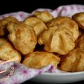 Gougères au samon fumé