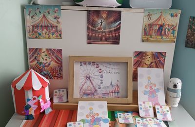 Nous entrons dans le monde du cirque 