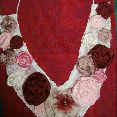 dentelle , soie, velours....