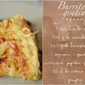 Burritos gratinés