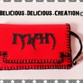 Original Porte Monnaie !! MAN !! en Simili Cuir Rouge et Noir Taille:12cm x 8cm BELICIOUS-DELICIOUS-CREATION 