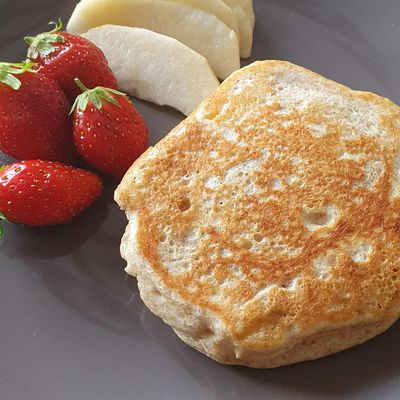 Pancakes nuages aux pommes IG bas