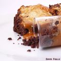 Giant Muffin Vanille & Caramel à la Fleur de Sel, Crumble Chocolat