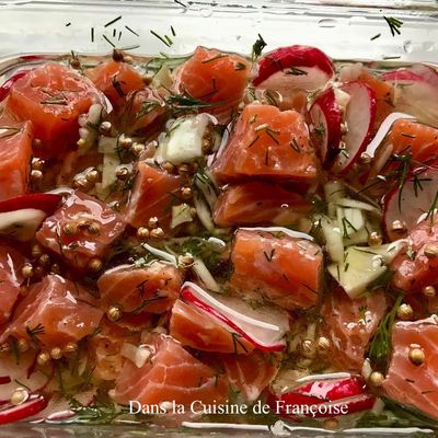 Saumon Mariné comme du Hareng