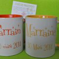 Souvenir pour parrain/marraine