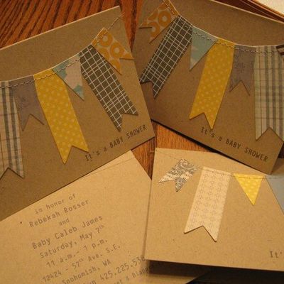 Catching up (bday cards + mini)