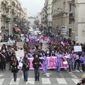 Manifestation à Paris pour la Maternité des Lilas