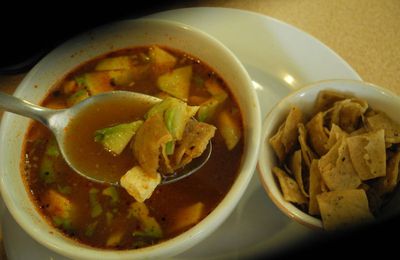 SOPA de TORTILLA / SOPA ASTECA