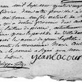 Dimanche 04 Septembre 1791 André Toussaint JEANNETEAU Volontaire au 1 er Bataillon de la Marne 