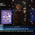 Apparition de Rob au Téléthon pour Haiti