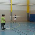 première journée de compétition en Badminton