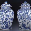 Kangxi blue and white porcelains @ Nagel Auctions