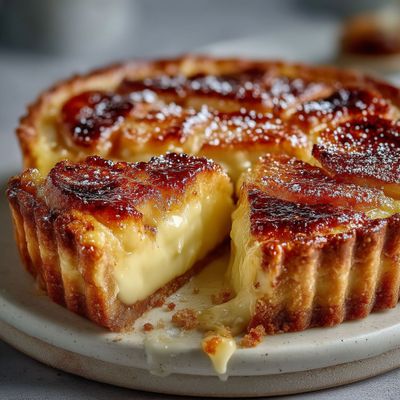 Tarte aux Pommes façon Crème Brûlée : Le dessert qui va épater vos invités !