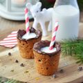 Cookie shot {Chocolat & noisettes} #Noël #vegan