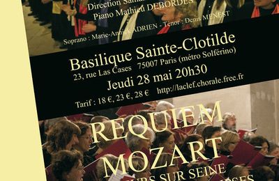 Super concert d'une chorale du 13e arrondissement : Le Requiem de Mozart + Gospel