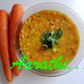 Carrot Kootu - Carrot Dal Curry 