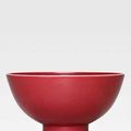 A copper red glazed bowl, Qianlong six-character mark and of the period (1736-1795)