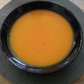 Velouté de potimarron et carottes