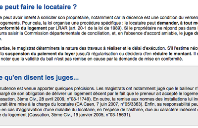 Les logements insalubres du CCAS d' Alfortville