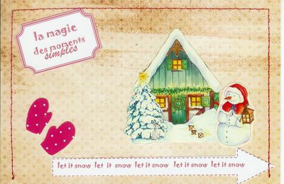 des petites cartes de nOeL ... rouges!