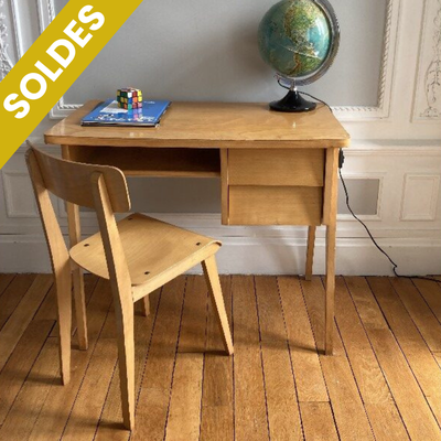 SOLDÉ - ENSEMBLE BUREAU ET CHAISE 