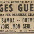 LA KERMESSE AUX CHANSONS. 11 juillet 1948