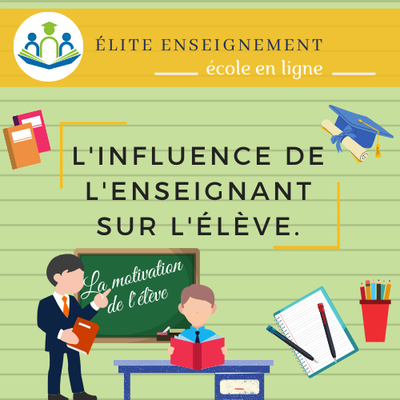 L'influence de l'enseignant sur l'élève.