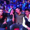 Backstage des Teen Choice Awards 2010