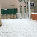 Notre école sous la neige