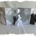 cARTe pop-up : Triptyque pour un mariage