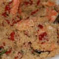 taboulé de boulgour aux crevettes