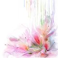 PEINTURE - Peinture Spring rain -