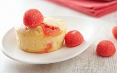Muffins fraises Tagada