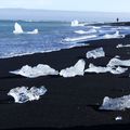 ISLANDE -8- le Jökularson et sa plage de diamants