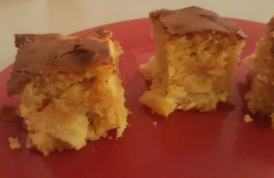 Fondant aux pommes et au mascarpone