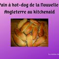 Pain à hot-dog de la Nouvelle-Angleterre au Kitchenaid