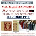 Vente aux enchères de timbres fiscaux