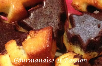 Petits sapins chocolat-vanille