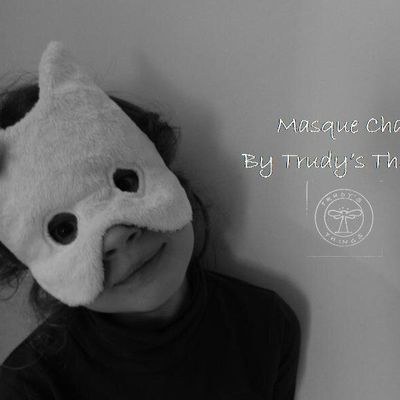 Tuto du masque chat By Trudy's Things.