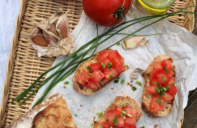 Thème 65 : tartines et bruschetta