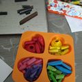 Recycler des crayons en cire