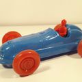 VOITURE DE COURSE TYPE BUGATTI L = 250 MM MARQUE INCONNUE