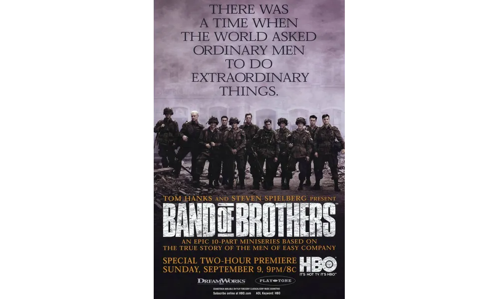 “ Frères d'Armes (Band of Brothers) “ Mini-Série réalisée par Tom Hanks et Steven Spielberg en 2001