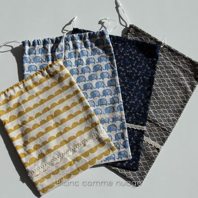Des petits sacs réutilisables :-) 